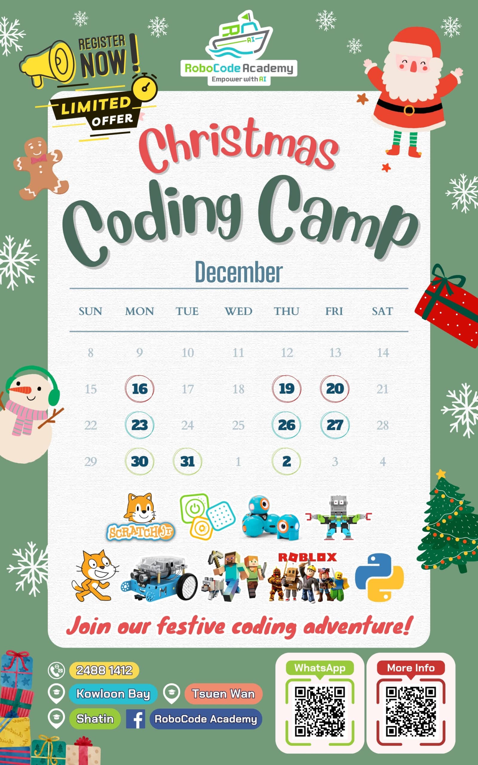 2024 Christmas Coding Camp